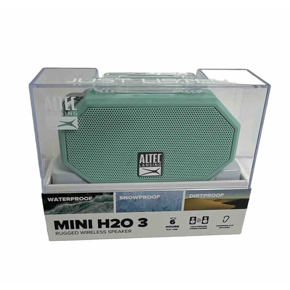 Altec Lansing Mini H20 3‎ Rugged Bluetooth Speaker- Realtree Brand New Sealed - Picture 2 of 10